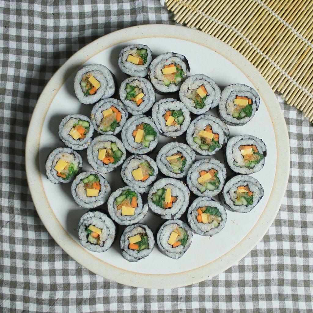 Kimbap (Korean Seaweed Rice Rolls) Recipe