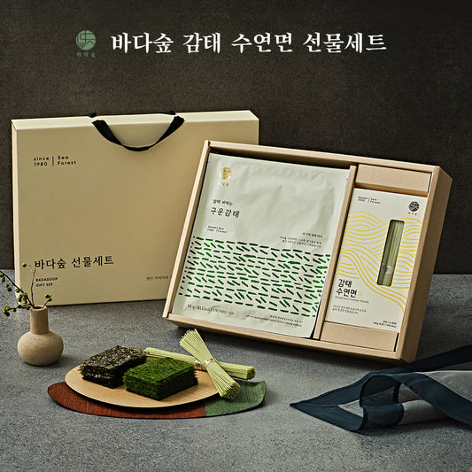 바다숲 감태 누들 선물세트 (Delivery available only in Korea)