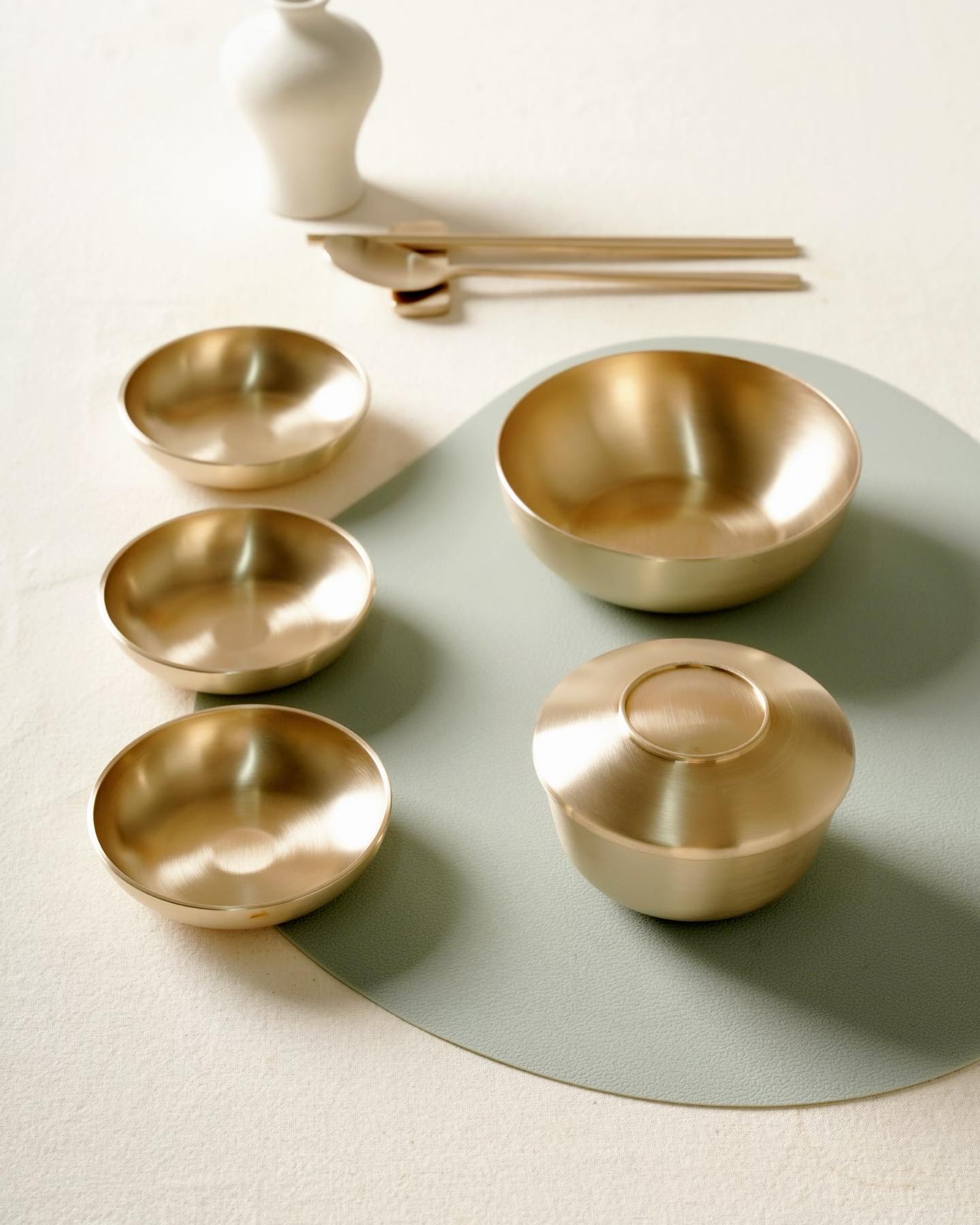 Handcrafted Modern Single-Person Table Set