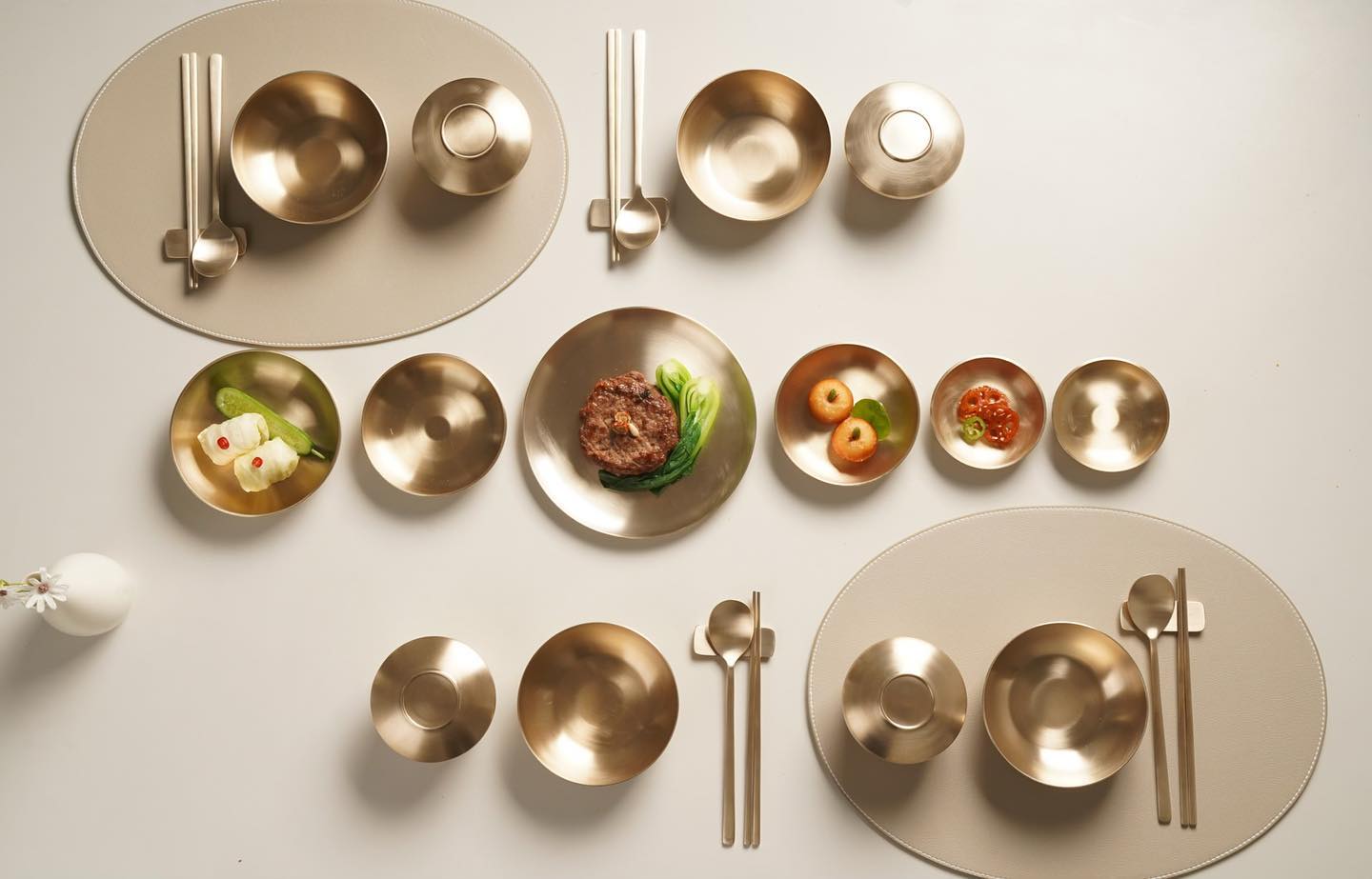 Single Person Yugi Dinnerware (Rice Bowl & Soup Bowl set)