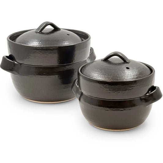 Tojiki Banko Rice Pot (2 Sizes)