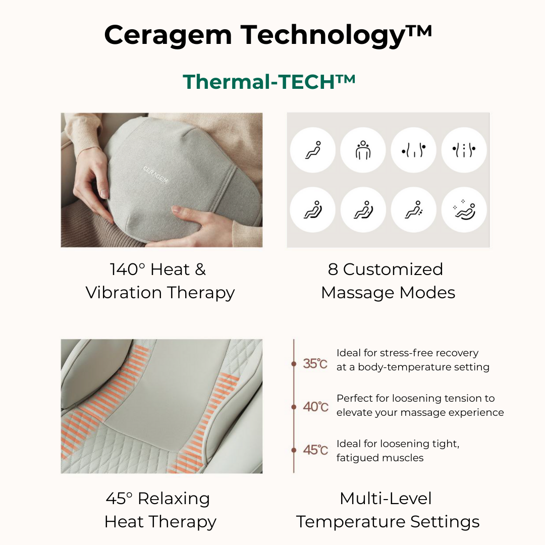 Ceragem PAUSE M4 Thermal Massage Chair