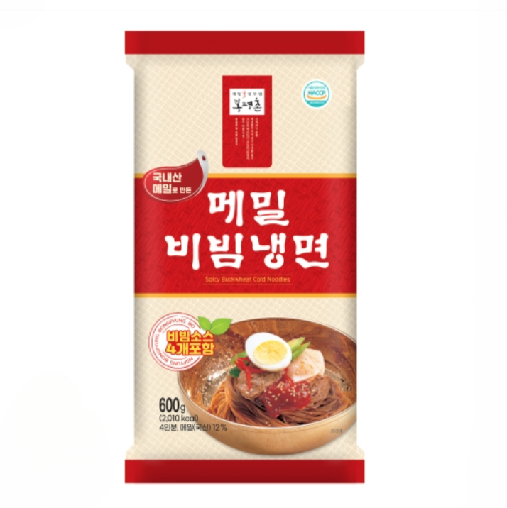 Spicy Cold Buckwheat Bibim Noodles (Sell-by Sale)