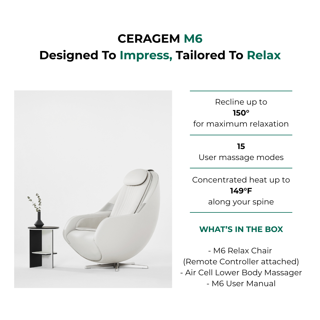 Ceragem PAUSE M6 Thermal Massage Chair