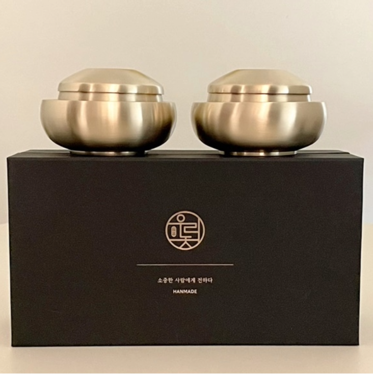 Single Person Yugi Dinnerware Gift set (Rice Bowl & Soup Bowl)
