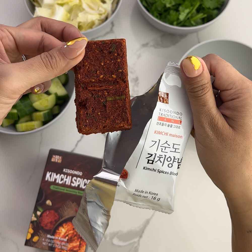 Kisoondo Kimchi Seasoning Blocks