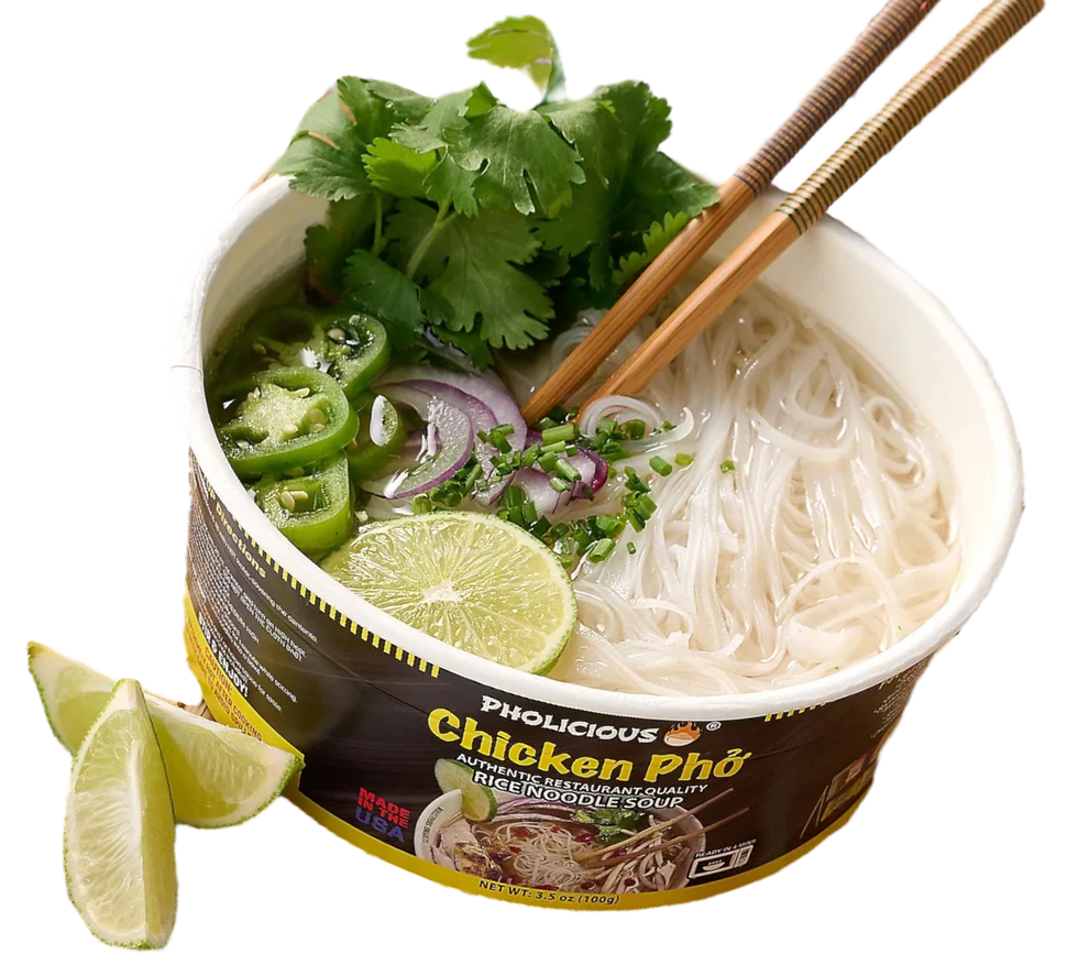 PhoLicious Cup Pho Noodle (2 flavors)