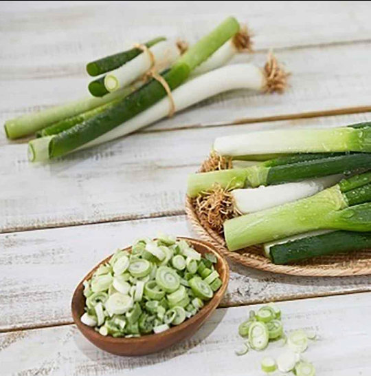 Organic Dried Large Green onion slices