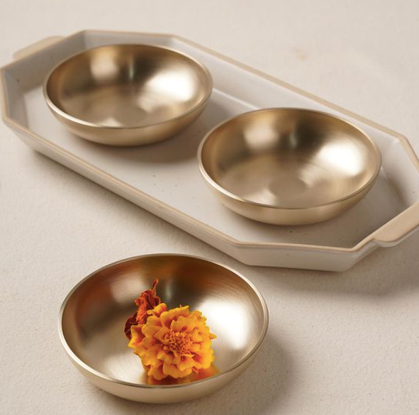 Handcrafted Modern Single-Person Table Set