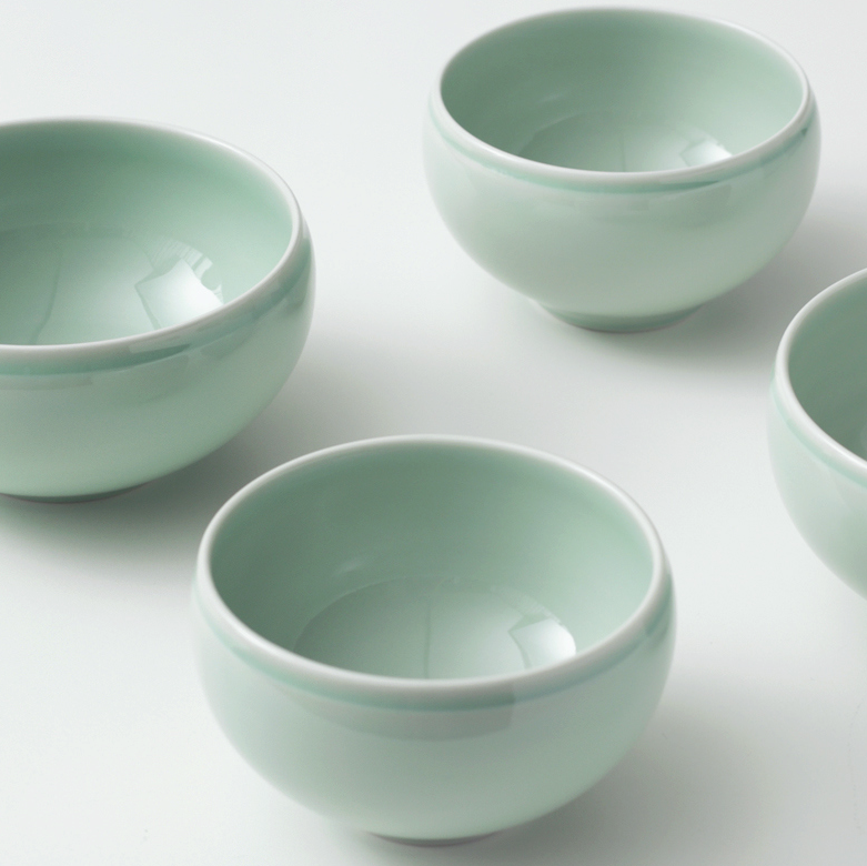 Camellia Rice and Soup Bowl