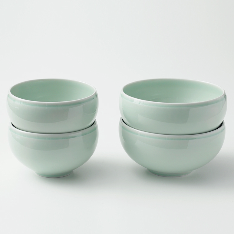 Camellia Rice and Soup Bowl
