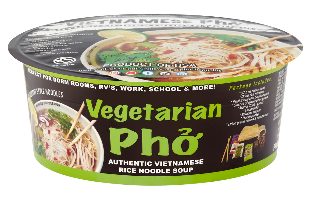 PhoLicious Cup Pho Noodle (2 flavors)