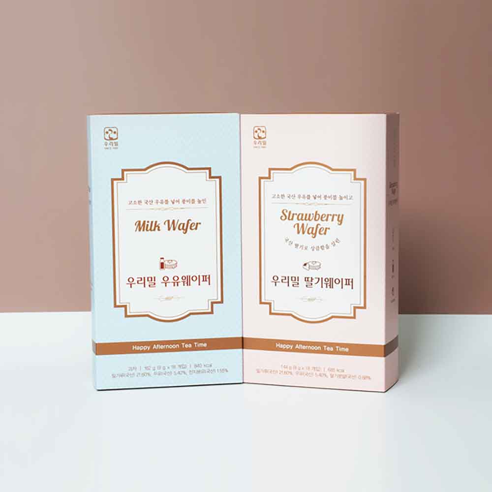 Wafer Cookies (2 flavors)