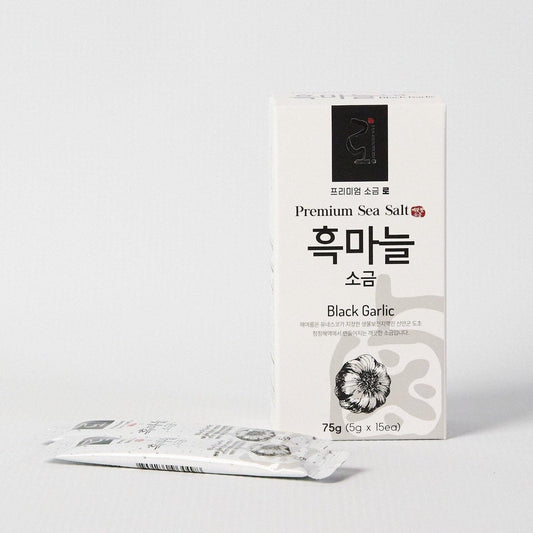 Black Garlic LO Bay Salt - Kim'C Market