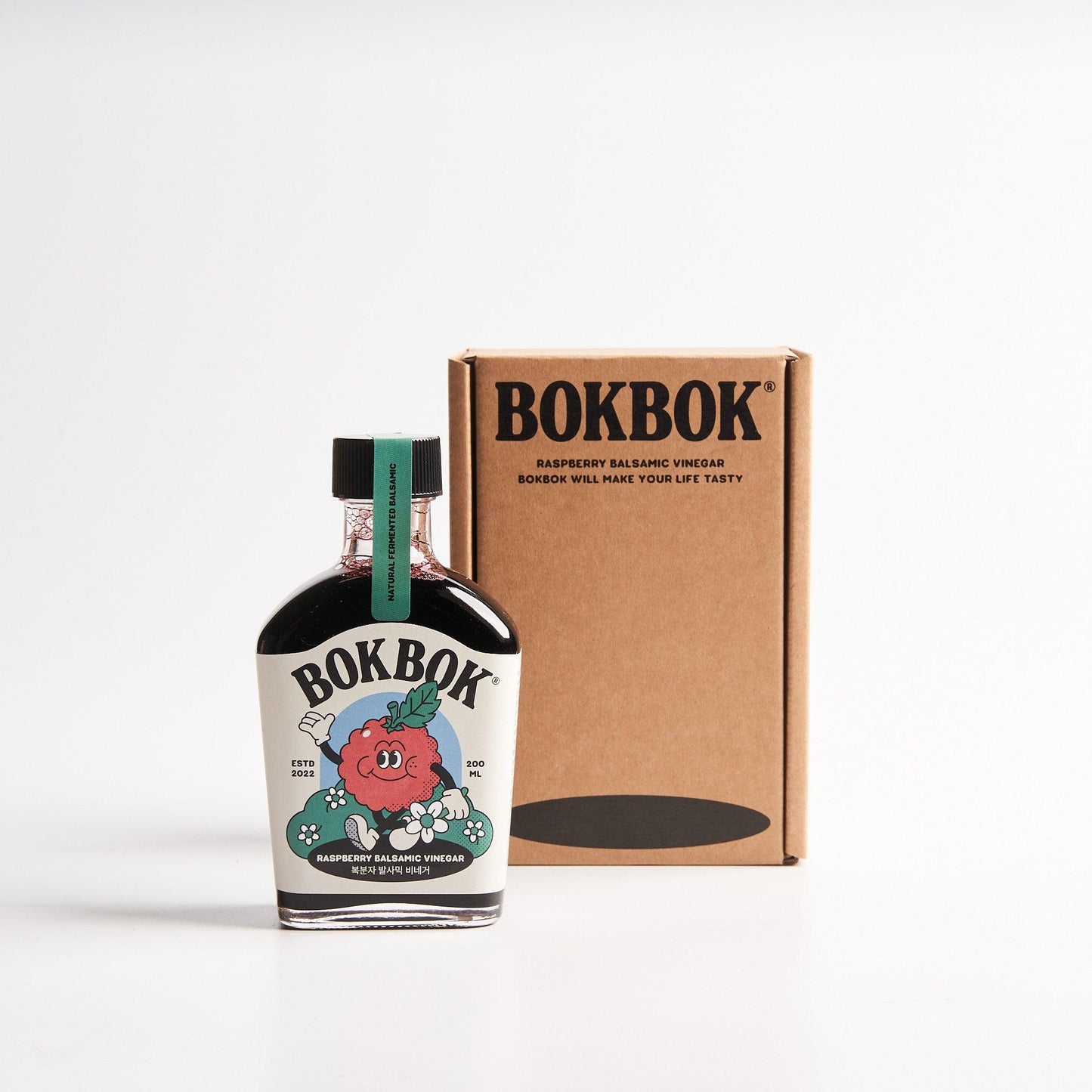 BokBok Korean Rasberry Balsamic Vinegar - Kim'C Market