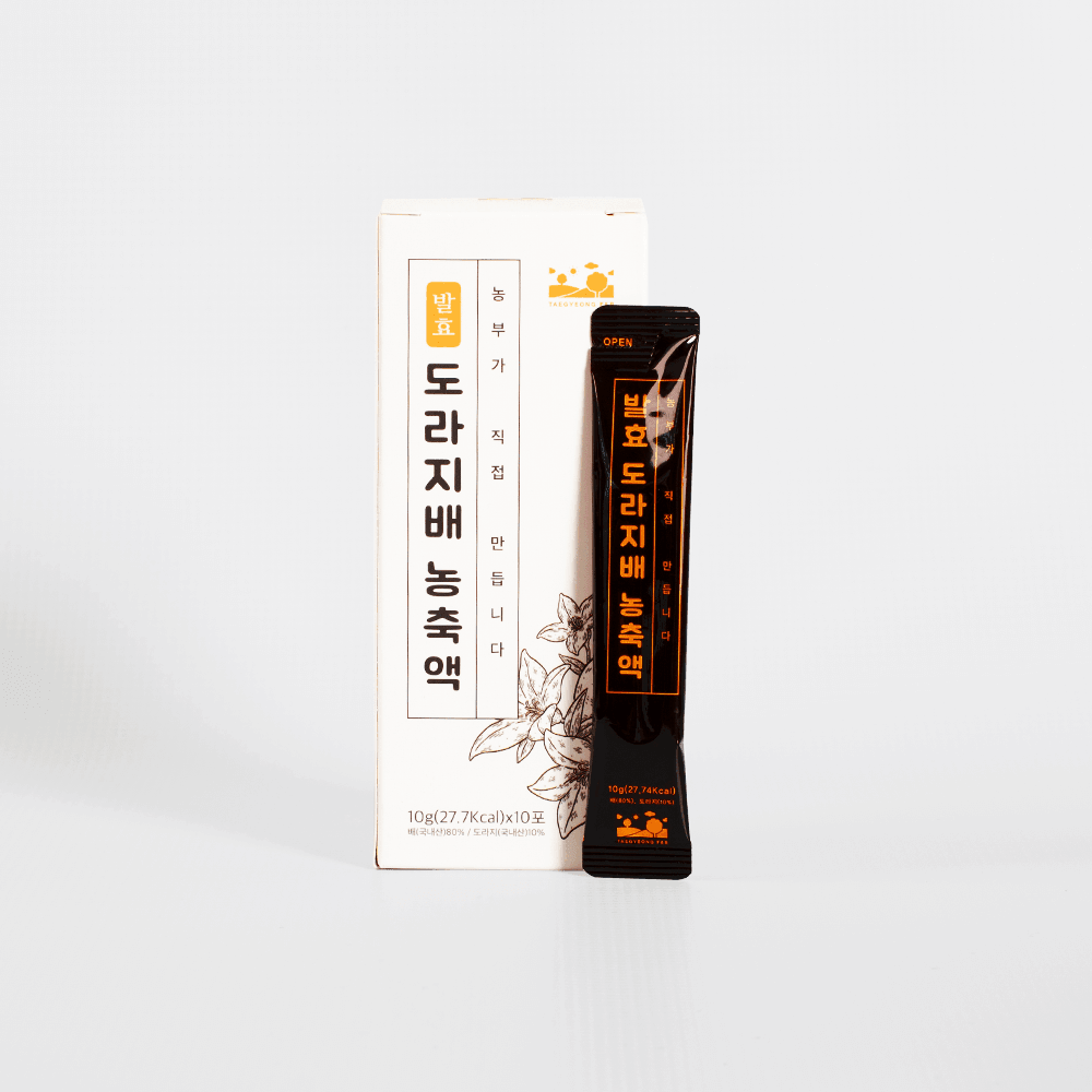 Fermented Bellflower & Pear Individual Sticks - Kim'C Market