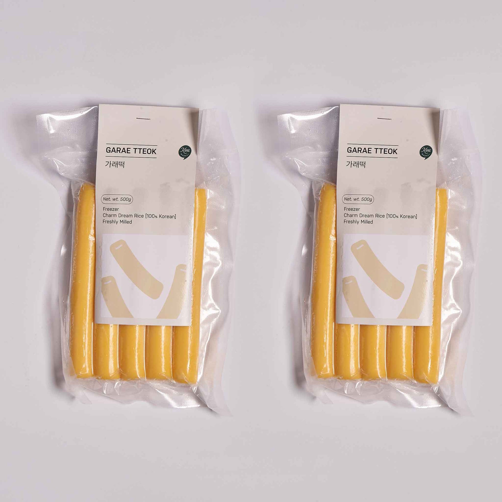 Garaetteok (Long, Thin Natural Rice Cake ) (5 flavors) x 2 packs - Kim'C Market