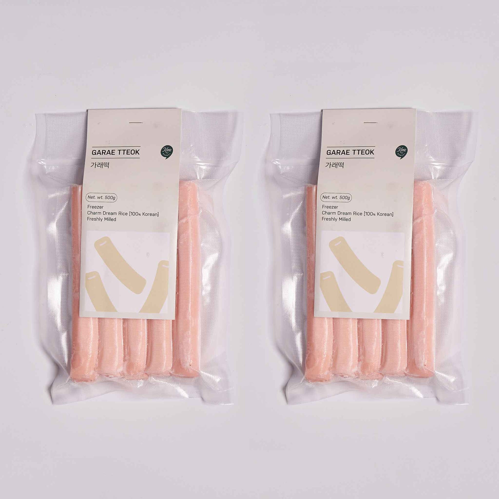 Garaetteok (Long, Thin Natural Rice Cake ) (5 flavors) x 2 packs - Kim'C Market