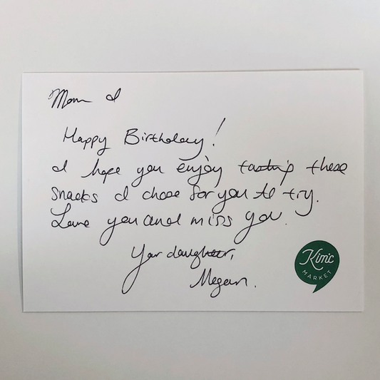 Gift Note (US only) - Kim'C Market