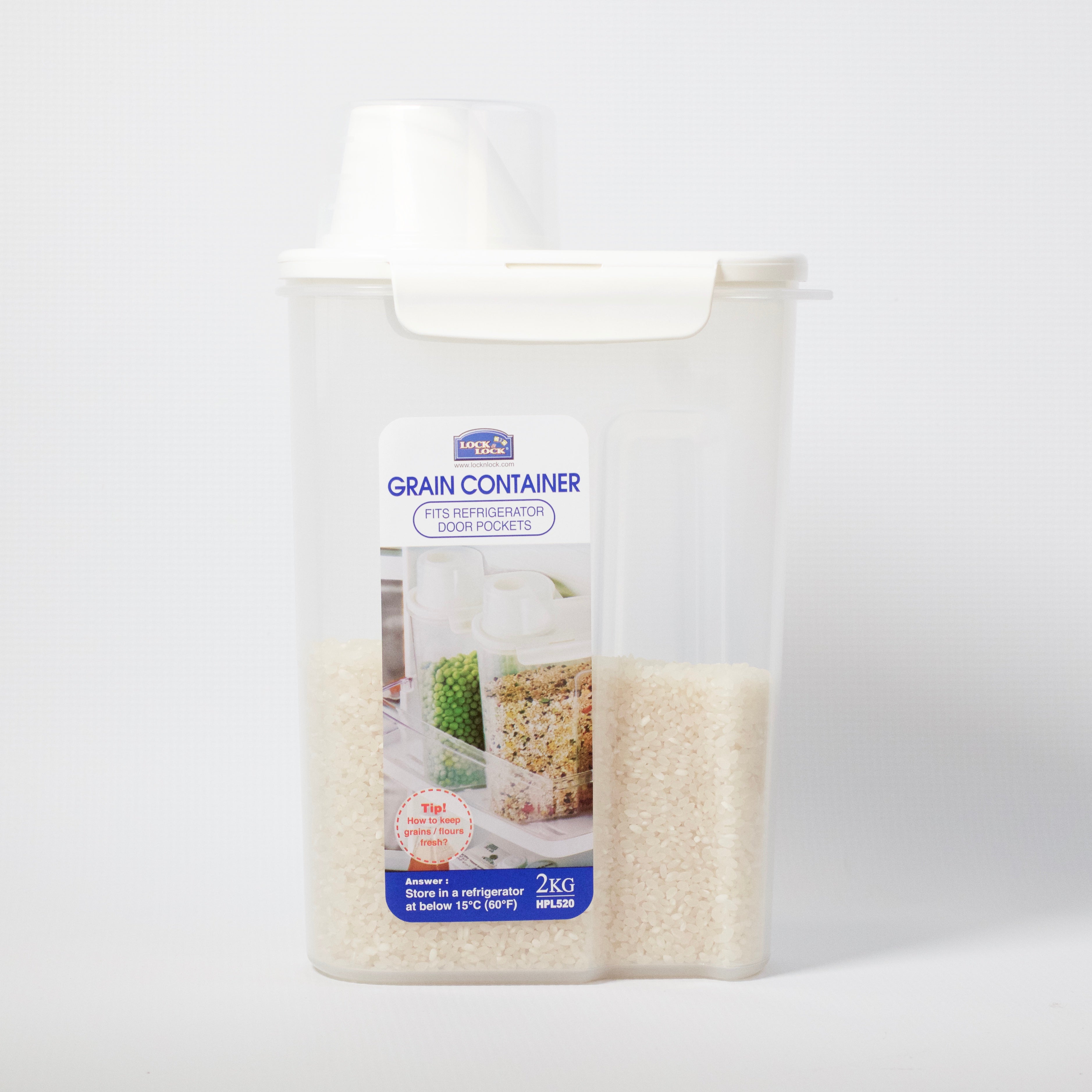 MILOCK Vacuum Rice Storage Container Mixed Grain Food Storage 20kg Capacity  Korea – Korea E Market