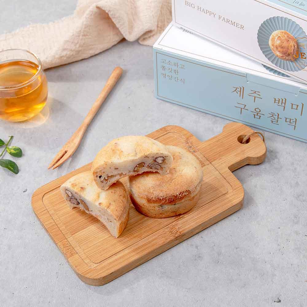 Jeju Baked Sticky Tteok (Pack of 2) Sell by 10/1/23 - Kim'C Market