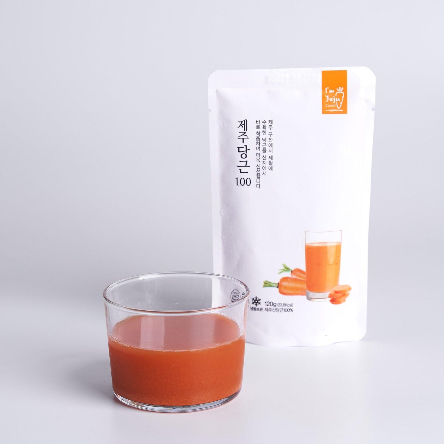 Jeju Carrot Juice 100 (Sell by 8/11/23) - Kim'C Market