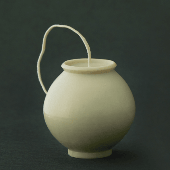 Moon Jar Scented Candle - Moon White - Kim'C Market