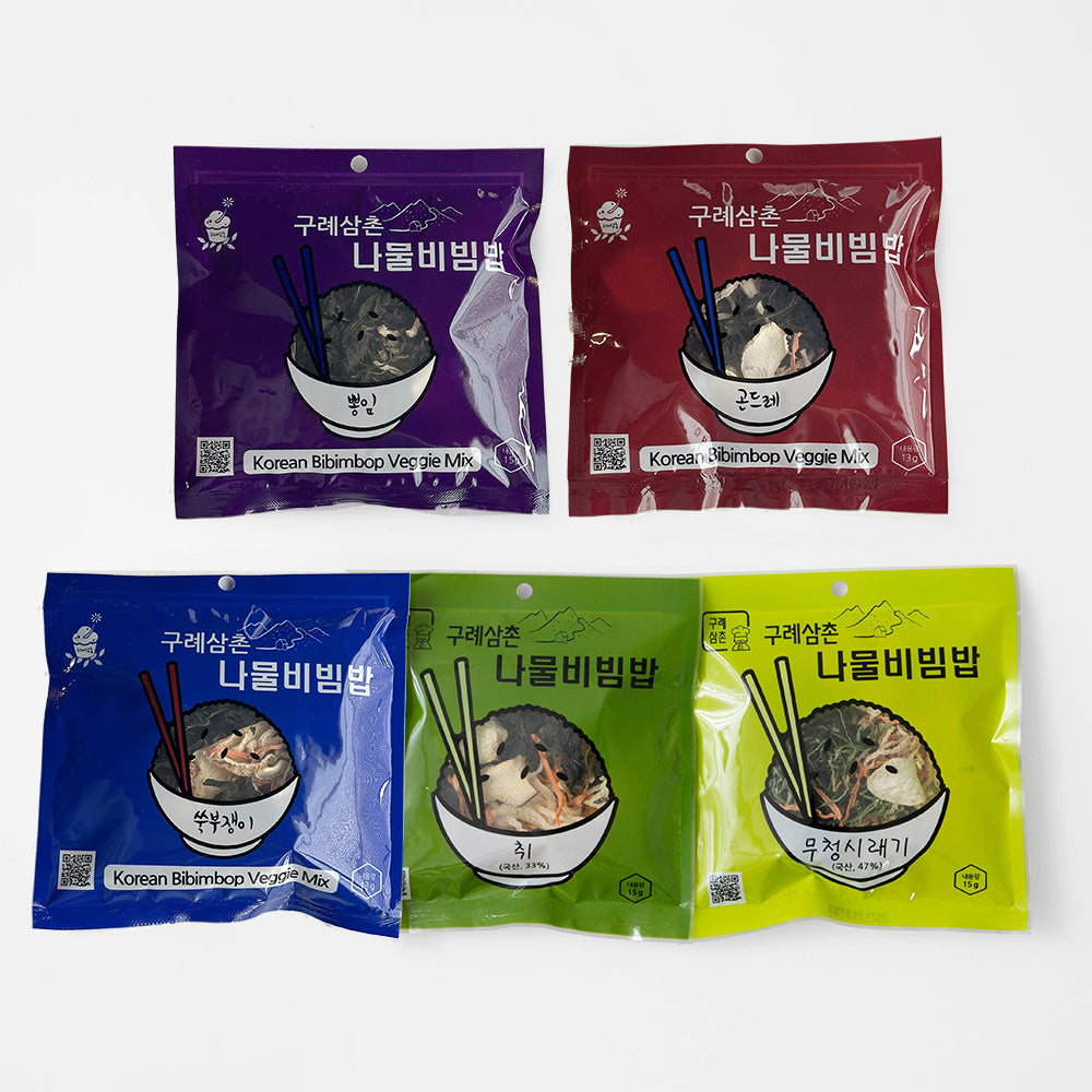 Wild Vegetable Bibimbap Kit x 2 Packs (Sell-by Sale)