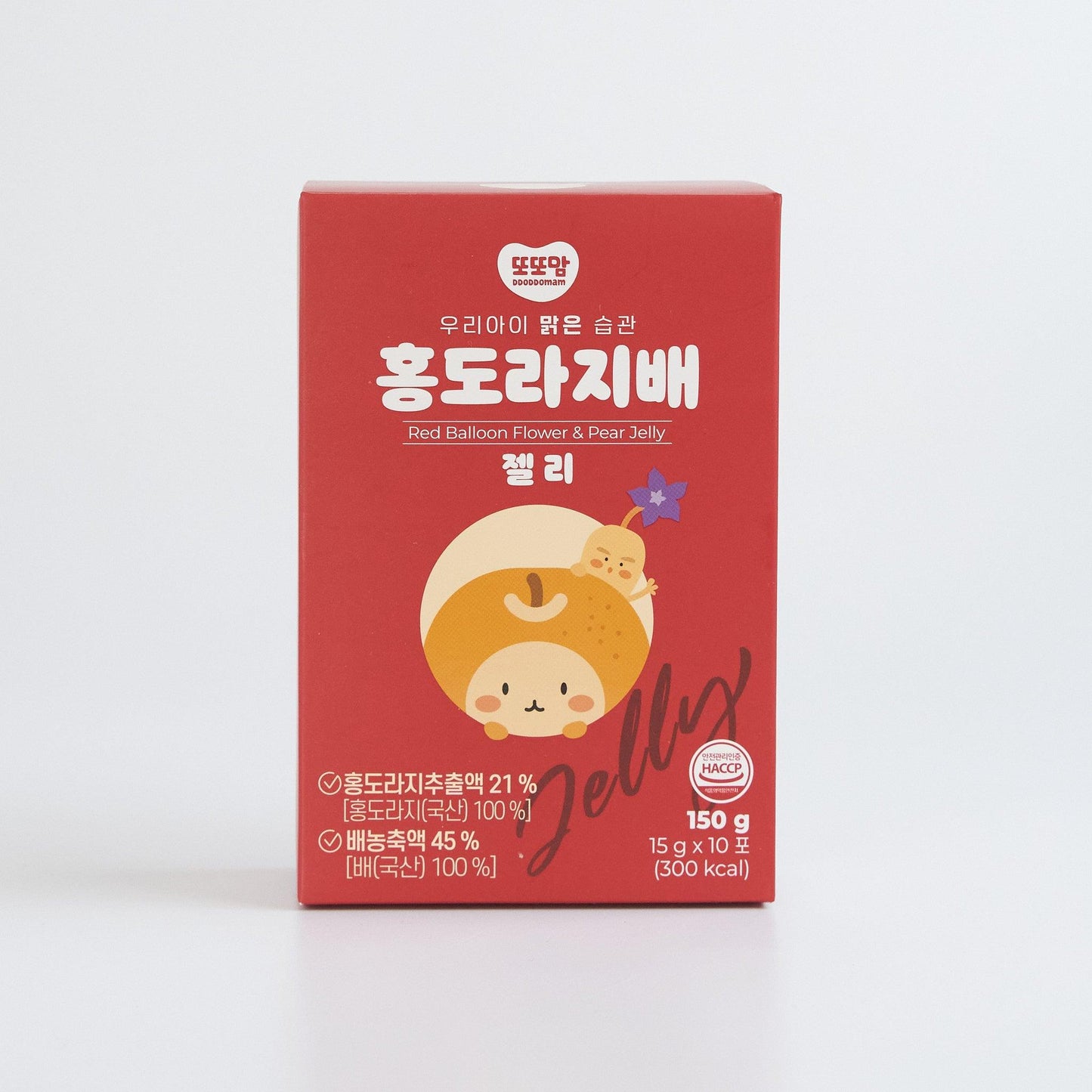 Red Balloon Flower & Pear Jelly - Kim'C Market