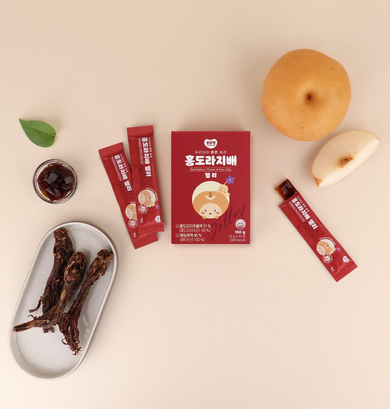 Red Balloon Flower & Pear Jelly - Kim'C Market