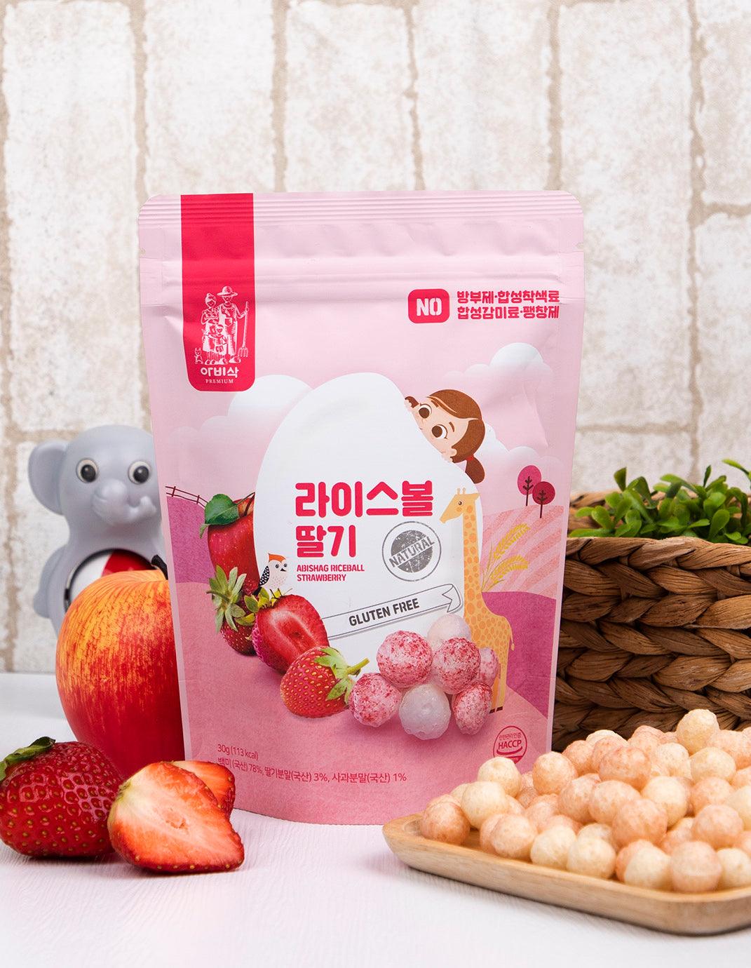 Rice Ball (Fruits/ Strawberry) X 2 Packs - Kim'C Market