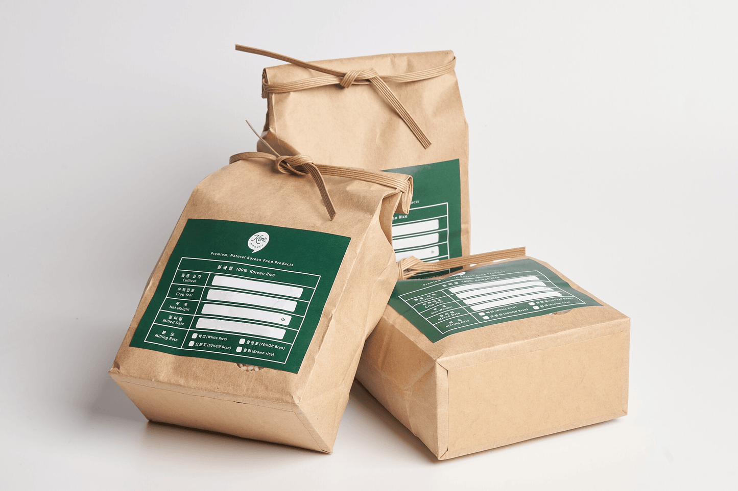 Rice Sampler No. 4 (Organic Samgwang, Golden Queen, Youngho Jinmi)