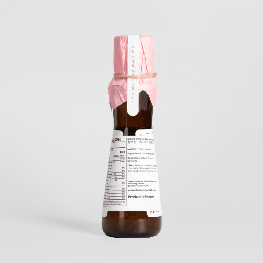The Happy Ms. Jungeun Fresh Sesame Oil - Kim'C Market