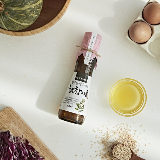 The Happy Ms. Jungeun Fresh Sesame Oil - Kim'C Market