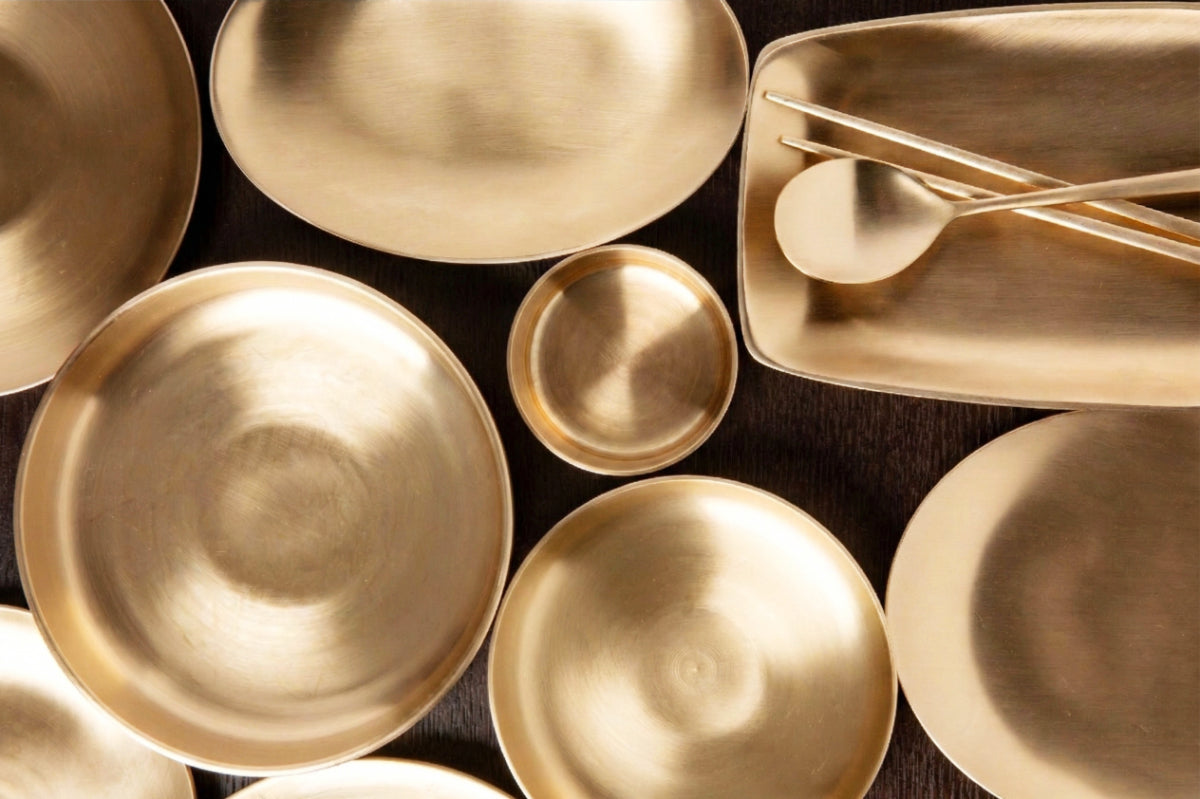 Yugi Bronzeware: Korean Golden Tableware for the Modern Table