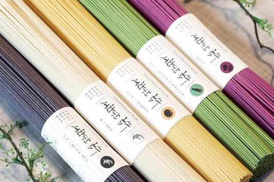 Korea Five-Colored Noodles ( Obangsaek Guksu ) : A Rare Korean Artisan Tradition, Now in the U.S.