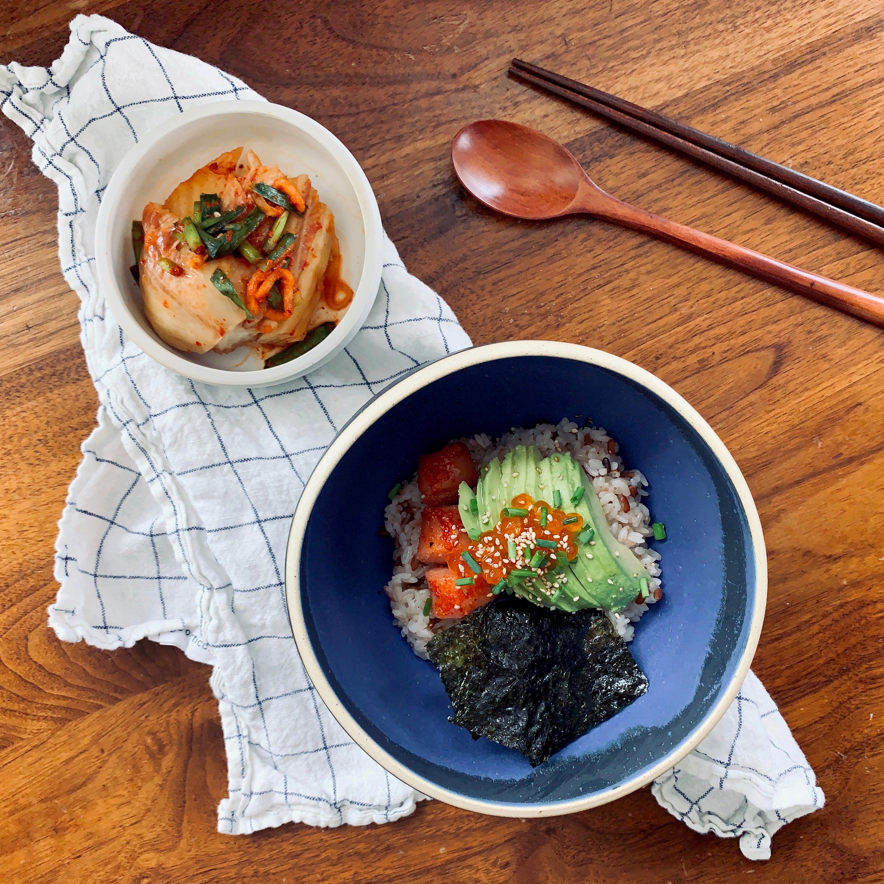 Cod Roe Avocado Rice Bowl Recipes – Kim'C Market