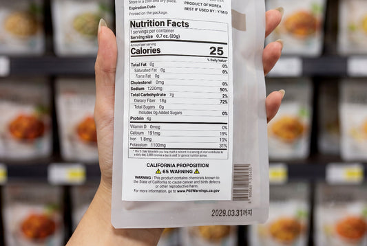 That California Warning on Your Seaweed? Here's What It Actually Means