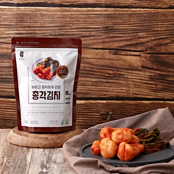 HaeDamChon Young Radish Kimchi (Korea to NY)