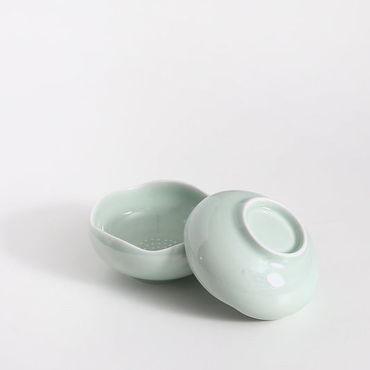 Camellia Celadon Sauce Bowl