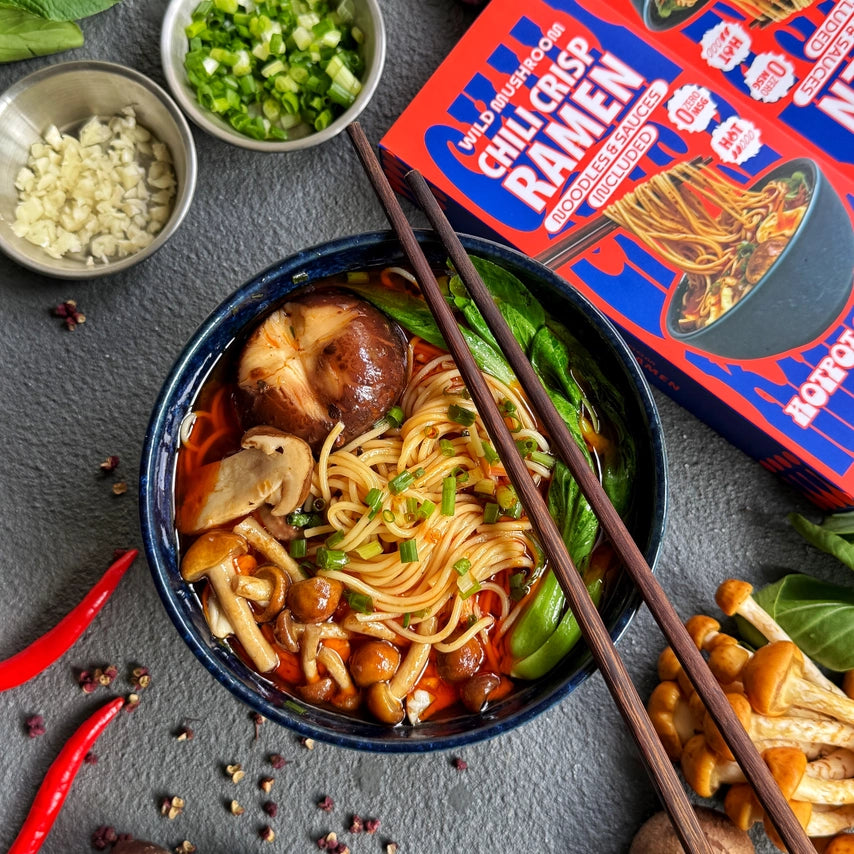 Wild Mushroom Chili Crisp Ramen