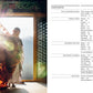 Korean Temple Cooking book spread with contents list and temple interior photo