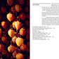 Book spread of hanging autumn persimmons in orange bunches