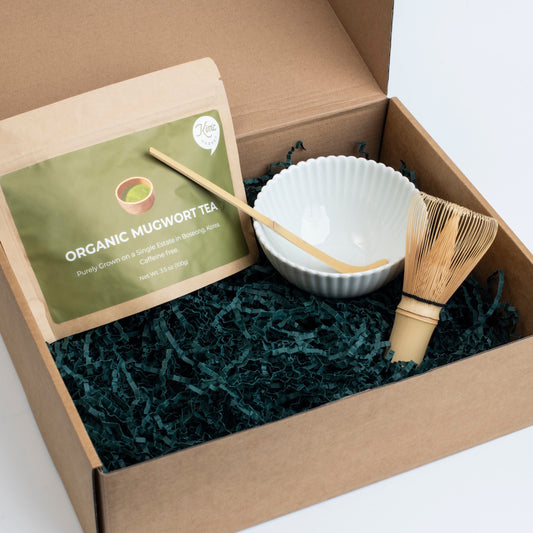 Organic Mugwort tea gift set