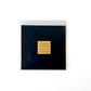 Bamboo salt seasoning packet with dark label and gold text