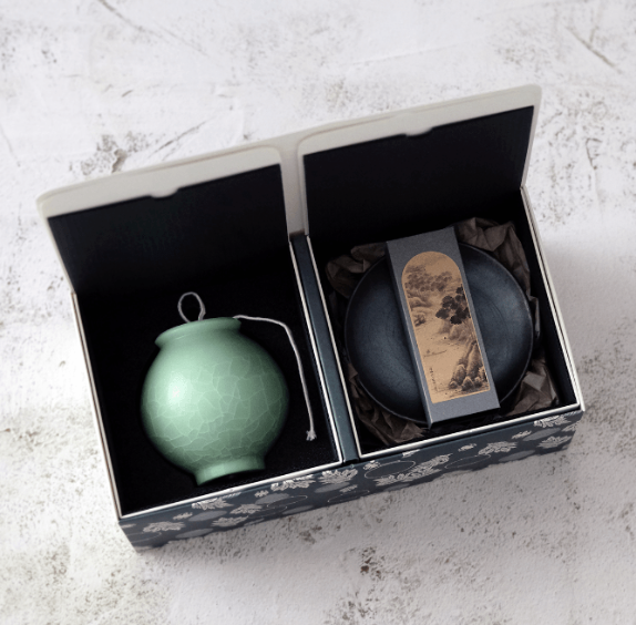 Moon Jar Scented Candle Set (2 colors)