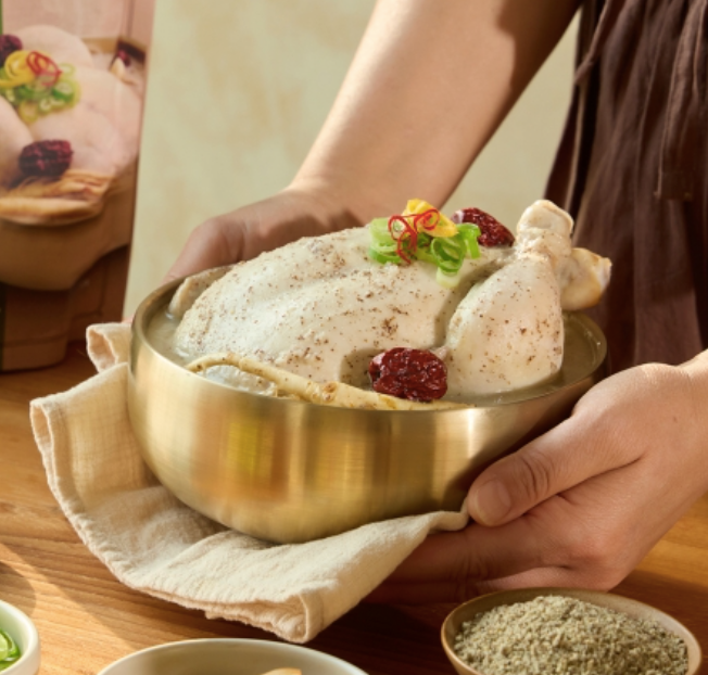 Samgyetang with Perilla Seed