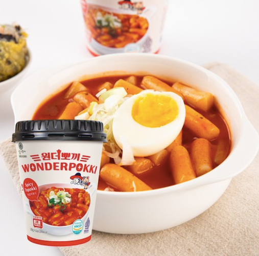 Tteokbokki Korean rice cake