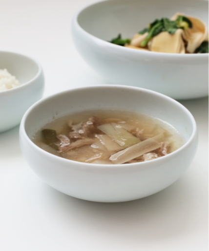 Goun Rice Bowl and Soup Bowl