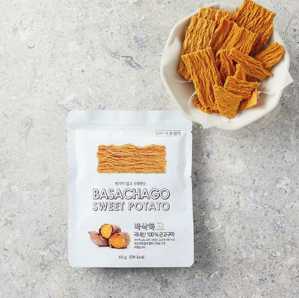 Sweet Potato Chips Basachago (Pack of 5)